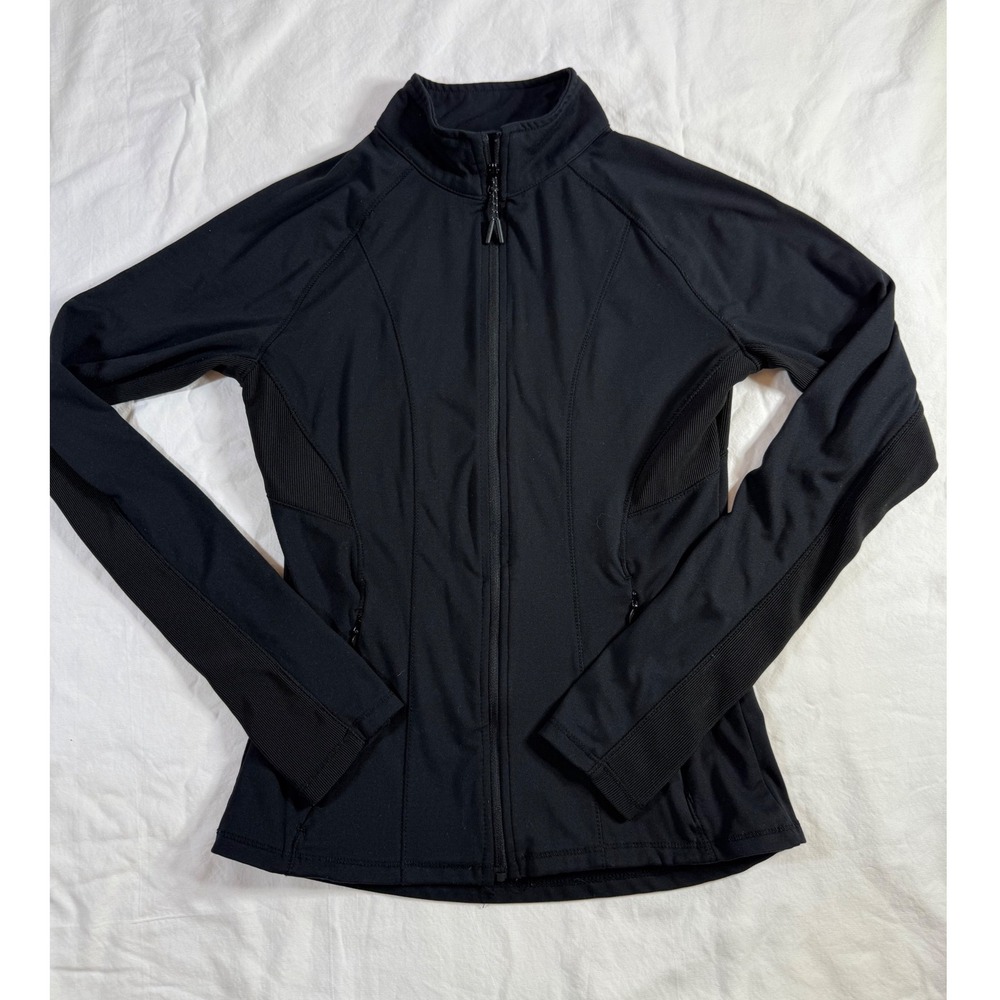 Women's Titan Black zip up jacket size Small